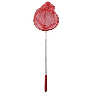TsoLay Attraper Attraper Le Papillon Pêche Au Filet Sac en Filet De Pêche Télescopique en Acier Inoxydable Outil Extérieur Télescopique Portable Contagieux Le Filet D'Attraper Rouge (yinmingsw, neuf)