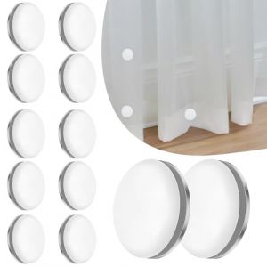 12 Poids Rideaux Extérieur Poids Magnetiques Plomb Rideaux Diversrideaux Magnétiques pour Rideaux, Nappes,Drapeaux et Rideaux D'extérieur (JUANMOCHICO, SOCIEDAD LIMITADA., neuf)