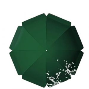 IMUNKT Toile De Rechange pour Parasol D'extérieur, Diamètre 180-300cm, 8 Baleines/10 Baleines, Tissu De Rechange Imperméable, Auvent De Remplacement pour Parasol De Table De Marché(Green,180cm(6ft)/8 (Chaojidababy, neuf)