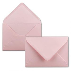 FarbenFroh de GUSTAV NEUSER 25x enveloppes B6-17,5 x 12,5 cm rose colle humide avec rabat pointu 120 g/m² pour mariages, cartes de vœux, invitations (GUSTAV NEUSER GmbH, neuf)