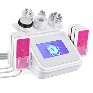 Yigowyigo Appareil &agrave; cavitation, 6 en 1 40K Soin corporel multifonctionnel pour le corps et le visage, appareil de remodelage corporel pour modeler, lifter et raffermir votre peau (OCTOBER 1ST LIMITED, neuf)