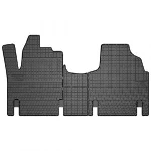 MOTOS Tapis de sol caoutchouc pour Fiat Scudo I 1996-2006 Améliorez Votre Confort de Voyage avec Le tapis noir antidérapant Auto ET- tapis voiture Tous Temps pour Voiture, Protection Contre les saliss (MOTOS EU, neuf)
