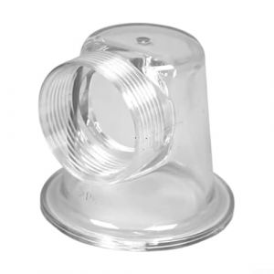 Pour pompe de circulation SPS 50, insert transparent, couvercle préfiltre, accessoire de piscine, pour garder les piscines propres, 1/2 pièces (1 pièce) (whychstore, neuf)
