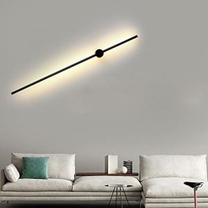 Nordique Simple Applique Murale LED Plafond Applique Murale Chambre Astigmate Lampe Intérieur en Aluminium Lanterne Murale Maison Long Tube Applique Murale Lampes Éclairage Mural (bontemps-fr, neuf)