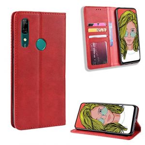 Jielangxin Coque pour Huawei P Smart Z,&Eacute;tui de Protection Coque pour Huawei P Smart Z STK-LX1 STK-L21 Coque Housse Etui Cover Funda Red (Jielangxin, neuf)