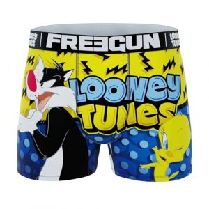 FREEGUN Boxer Homme Microfibre Looney Tunes (XL, Grominet LOO12) (FUN_HEAD, neuf)