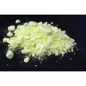 Soufre en poudre moulu, très pur (min. 99,95 %), faible teneur en sulfate N° CAS 7704–34–9 Différentes quantités disponibles, 1,0kg, jaune, 1 (Wert(h)-Metallpulverhandel, neuf)