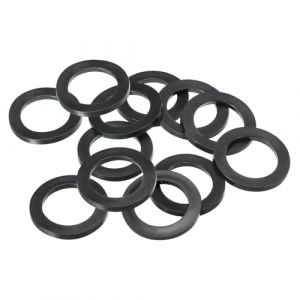 PATIKIL Rondelle Plate En Caoutchouc M30, Lot De 12, Diamètre Intérieur 30mm, Diamètre Extérieur 40mm, Épaisseur 3mm, Joint D'étanchéité Pour Robinet, Boulon De Fixation, Noir (PATIKIL UK, neuf)