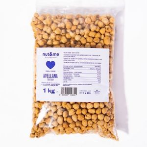 Noisettes entières décortiquées grillées 1 kg nut&me | Sans sel | Keto | Sans gluten, sans additifs | Sans OGM | 100% naturel | Vegan | (nut & me, neuf)