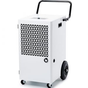 iOCHOW D&eacute;shumidificateur d'Air Electrique Professionnel: 120L/Jour Anti-Moisissure Arr&ecirc;t Automatique Minuterie 24H Drainage Continu - Compresseur Technologie - Maison Cave Salle de Bain Sous-sol (xinxiangshixiangpin, neuf)