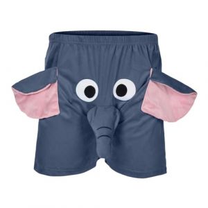 G&eacute;n&eacute;rique Homme Dr&ocirc;le Elephant Shorts Calecon Hommes Drole, Slip Elephant Shorts Boxer Calecon Drole Homme Short Nouveaut&eacute; sous-V&ecirc;tements Dr&ocirc;le &Eacute;l&eacute;phant Short Ample Boxer (tuyekeji, neuf)