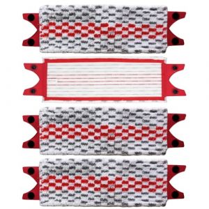 Lingette pour Balai Vileda Ultramax/Ultramax Turbo/Ultra Max / 1-2 Spray [Lot 4] Serpill&egrave;re lavable r&eacute;utilisable Phonillico&reg; (Phonillico, neuf)