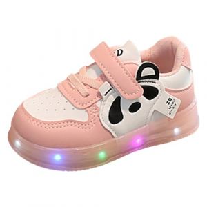 Filles Garçons Chaussures Enfant Shoes Avec Lumières Led Enfiler Légères Décontractées Baskets Impression De Dessin Animé Tennis Chaussure Fille Chaussures De Running Enfant Basket Enfant Garcon/Fille (MAIE25, neuf)