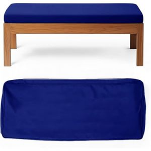 WLXFF Housse de Coussin pour Banc Extérieur Interieur de Jardin, Antidérapant Housse de Coussin de Siège, pour Mobilier, Terrasse, Salon, Tatami, Jardin,No10,130X50X10CM (YUVERAN, neuf)