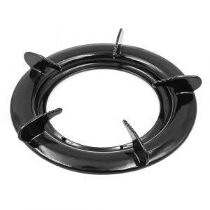 NUZAMAS Anneau de wok pour cuisinière à gaz, anneau de support antidérapant en fonte pour la cuisine, support de wok à cinq griffes, grille de brûleur, pièces de rechange, support de poêle, support de (Nuzamas-EU, neuf)