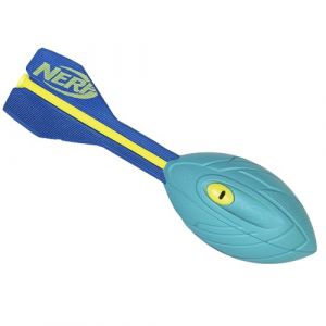 Nerf Vortex Aero Howler Ballon en mousse fluo, football longue distance classique, queue optimisant le vol, sifflement, plaisir intérieur et extérieur (exclusivité Amazon) (The Idea for Life, neuf)