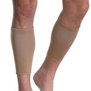 NEOtech Care Molleti&egrave;re prot&egrave;ge-mollet - Ultra l&eacute;g&egrave;re, &eacute;lastique et mat&eacute;riau respirant - Compression m&eacute;dium (Beige, Taille XL, 1 Paire) (NEOtech Care (EU), neuf)
