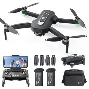 Holy Stone Drone GPS avec cam&eacute;ra 4K pour d&eacute;butants, HS460 drone pliable avec 52 min d&rsquo;autonomie, moteur sans balais, Follow Me, retour automatique, transmission FPV 5G, moins de 249 g (DroneGuy, neuf)