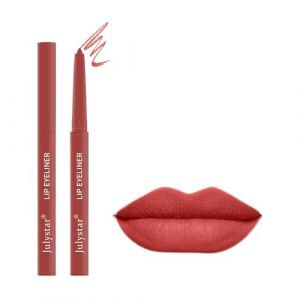 NIE PAN CHONG SHENG Crayon à lèvres automatique imperméable, résistant à la transpiration et non décolorant, crayon à lèvres modifié mat. (3) (NIE PAN CHONG SHENG, neuf)