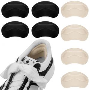 Vicloon Coussinet Talon Chaussure Homme et Femme, 4 Paires de Coussinet Talon Chaussure de Sport Trop Grands et Auto Adhésifs, pour L'arrière du Talon Trop Grande, épais, Anti-Ampoules (Vicloon®-FR, neuf)
