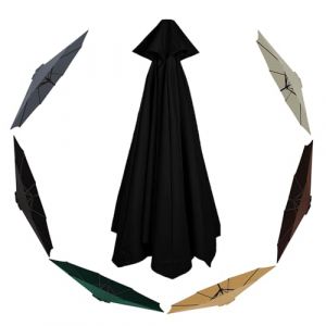 Auvent De Rechange pour Parasol De Terrasse 4.0m Toile De Rechange pour Parasol D'extérieur De 8 Baleines (donghuidamai, neuf)