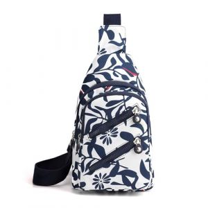 FANDARE &Eacute;l&eacute;gante Sac &agrave; Poitrine Femme Bandouli&egrave;re Sacoche Dame Sacs traversants Sacs &agrave; Dos port&eacute; Travers avec Trou pour &eacute;couteurs Sac port&eacute; &eacute;paule Voyage Sac Messager Outdoor Urbain Sac de Sport (BEWMER S.R.L., neuf)