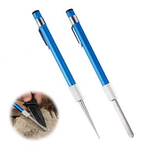 Stylo &agrave; Aiguiser, 2 Pcs Couteaux Aiguiseur Diamant Portable Sont Utilis&eacute;s pour Couteaux &agrave; Dents Couteau Ciseau, B&acirc;ton d'Aff&ucirc;tage de Diamant Utilise une Conception R&eacute;tractable pour Facile &agrave; Transporter (IlluminateMe OU, neuf)