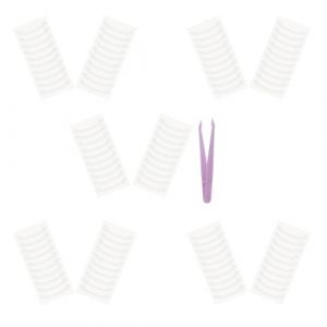 MERRYHAPY 500 Pi&egrave;ces Bandes Adh&eacute;sives Nez Auto-adh&eacute;sives Respirantes avec Pinces Patchs Remodelants pour Ailes Nasales Larges Stickers Correcteurs pour Affiner et Sculpter le Nez (Tanomi, neuf)