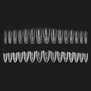 Nail Forms - Guide adh&eacute;sif premium (2 pouces), ruban de sculpture, lame de bord de pr&eacute;cision, grille courbe transparente | Support de forme autocollant pour fran&ccedil;ais, usage quotidien (yichunkejiandianzishangwuyouxiangongsi, neuf)