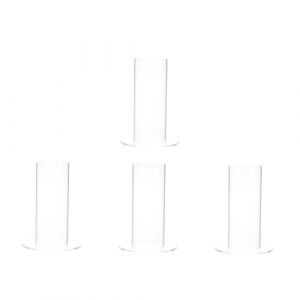 WRITWAA 4 Pièces support de stockage de cravate de cheveux debout accessoires produit store vertical rangement vertical support de -tête vertical support de rangement pour -tête (Saieli, neuf)