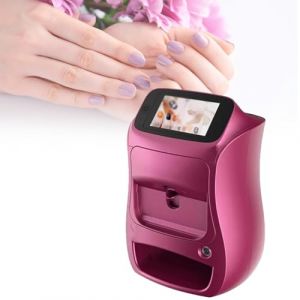 Machine De Technologie D'Ongle à Domicile, Imprimante D'Art D'Ongle Personnalisable, Outils De Peinture D'Ongle D'Affichage à éCran Led, Avec Impression Et Pleurs Comme Un Seul (HCAUYNN®, neuf)