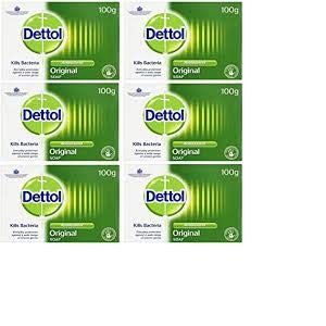 6 x Dettol Original Savon Paquet Double 2 x 100gr (PHILISE FR, neuf)