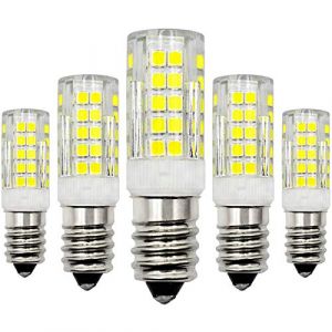 ZHENMING Lot de 5 ampoules LED E14 12V 4W Blanc Froid 6000K Remplacement 40 W Halog&egrave;ne basse tension Non dimmable Bougie LED &agrave; &eacute;conomie d'&eacute;nergie &ndash; Lot de 5 (ZHENMING-LED, neuf)