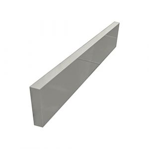 KLEMP Panneaux Plinthe - Façade Plinthe avant pour lave-vaisselle 19mm - 594x95mm - Gris glacé haute brillance HG-910 Panneau frontal du lave-vaisselle entièrement intégré (Ambientmarketing, neuf)