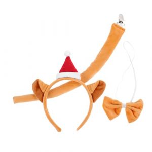 Alipis Serre-t&ecirc;te Oreilles De Chat Peluche Pour Soin Visage Bandeau Visage Maquillage Ensemble Oreilles Queue Chat Bandeau Spa (Calloway Pagan, neuf)