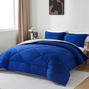 beeweed Couette 300GSM en Microfibre, Édredon Lit 2 Personnes 200x200 cm, Toutes 4 Saisons et Hiver pour Lit 140x190 160x200, Chaud Épais Garnissage 300g/m², Taie d'oreiller -Taille 50x80 cm (LANNERET EU STORE, neuf)