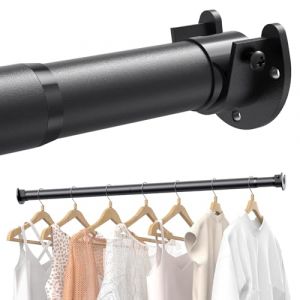 Tringle Penderie Extensible, 43-249 CM Barre de Penderie, Pour Accrocher Vêtements, Pour Placards, Garde Robes, Buanderies, Camping Cars (Youmijia FR, neuf)
