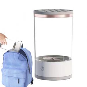 Machine de nettoyage de pinceaux de maquillage électrique, outil de nettoyage de pinceaux à séchage rapide - Brosse à récurer à séchage rapide,Nettoyeur et sèche-brosse de maquillage, Machine rotative (xingliw, neuf)