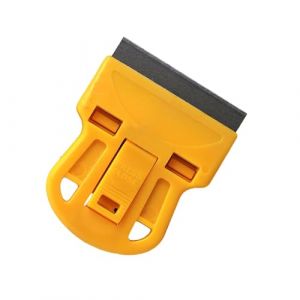 Grattoir r&eacute;utilisable professionnel en acier inoxydable pour enlever en toute s&eacute;curit&eacute; les ongles d&eacute;calcomanies nail art outil de nail art outil adapt&eacute; aux ongles surfaces en verre grattoir (Lsjuyxgsbss, neuf)