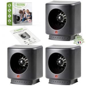 ISOTRONIC® Répulsif Contre Souris et Rats à Ultrason (Set de 3) (Internetz24, neuf)
