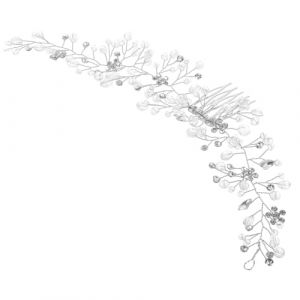 VALICLUD Sangle De Cheveux De Coiffure De Mariage Communion Bleu Accessoires De Cheveux De Mariage Première Est Venu Mariages Accessoires De Cheveux Pour Femmes Alliage De Zinc (Cedongh, neuf)