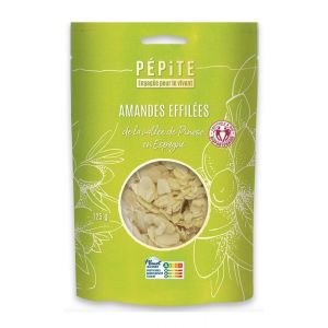 Amandes effil&eacute;es de la vall&eacute;e de Pinoso en Espagne Bio (ETIKBIO, neuf)