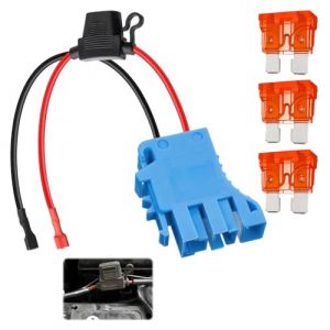 Batterie 12 Volt pour Peg Perego,Batterie pour Peg Perego,Batterie 12v 12ah pour Peg Perego,Remplacement du Connecteur de Faisceau de Câbles 12 AWG Compatible (AMAAL ABD LIMITED, neuf)