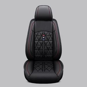 Chifeng Lot de 2 housses de siège auto universelles en cuir pour Audi A3 A4 A5 A6 Q3 Q5 (Chifeng, neuf)