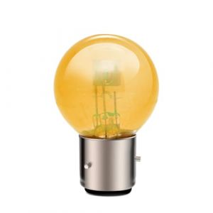 SOFOC-BA21D Phare de moto halogène G40 Ampoule Feux de route/croisement Conception 6V 45/40W Jaune Ambré 800LM Double contact Plug & Play 1Pcs (Sofoc-EU, neuf)