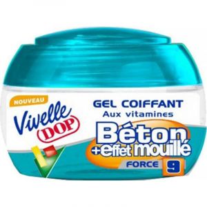 Vivelle DOP Gel Coiffant aux Vitamines Force 9 B&eacute;ton + Effet Mouill&eacute; 150ml (lot de (SAS SMARTED, neuf)
