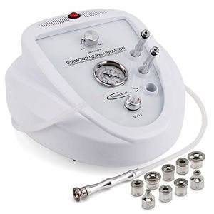 Machine de microdermabrasion au diamant, Dermabrasion professionnelle &agrave; puissance d'aspiration de 65 &agrave; 68 cmHg, &eacute;quipement de soins de la peau du visage &agrave; usage domestique (Hanmay, neuf)