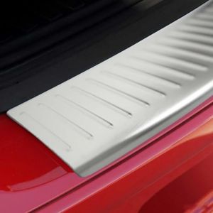 Protection Seuil de Pare-Chocs Arrière pour BMW Série 1 E87 HB 2004 à 2013, Couverture de Seuil de Coffre, Bande Seuil de Chargement, Style élégant, en Acier INOX Chromé Brossé (omacfrance, neuf)