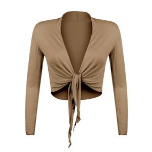 Glamexx24 Bol&eacute;ro Femme, Cardigan Manches Longues Veste Chic et &Eacute;l&eacute;gante Top Bol&eacute;ro Haussement Adapt&eacute; aux Voyages et &Agrave; La Vie Quotidienne (Glamexx24&reg;, neuf)