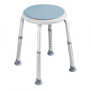 Tabouret de Bain/Douche Rotatif Arrondi VED Drive Devilbiss avec siège pivotant (Vedhealthcare, neuf)